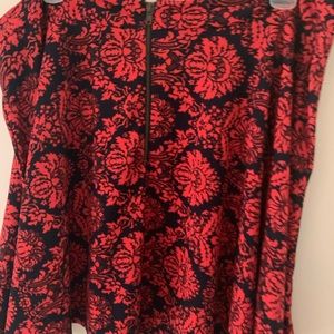 Skirts - Ornate pattern fit and flare skirt Skirts - Ornate pattern fit and flare skirt
